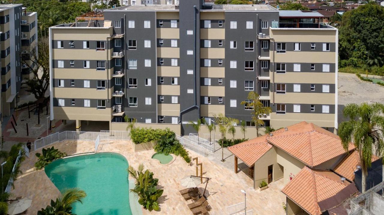 Apto 3 Dorms, 1 Suite, Jp2 Home Resort Ubatuba - Churrasqueira Gourmet, Ar Condicionado, Piscinas, Sauna E Salao De Jogos Bagian luar foto